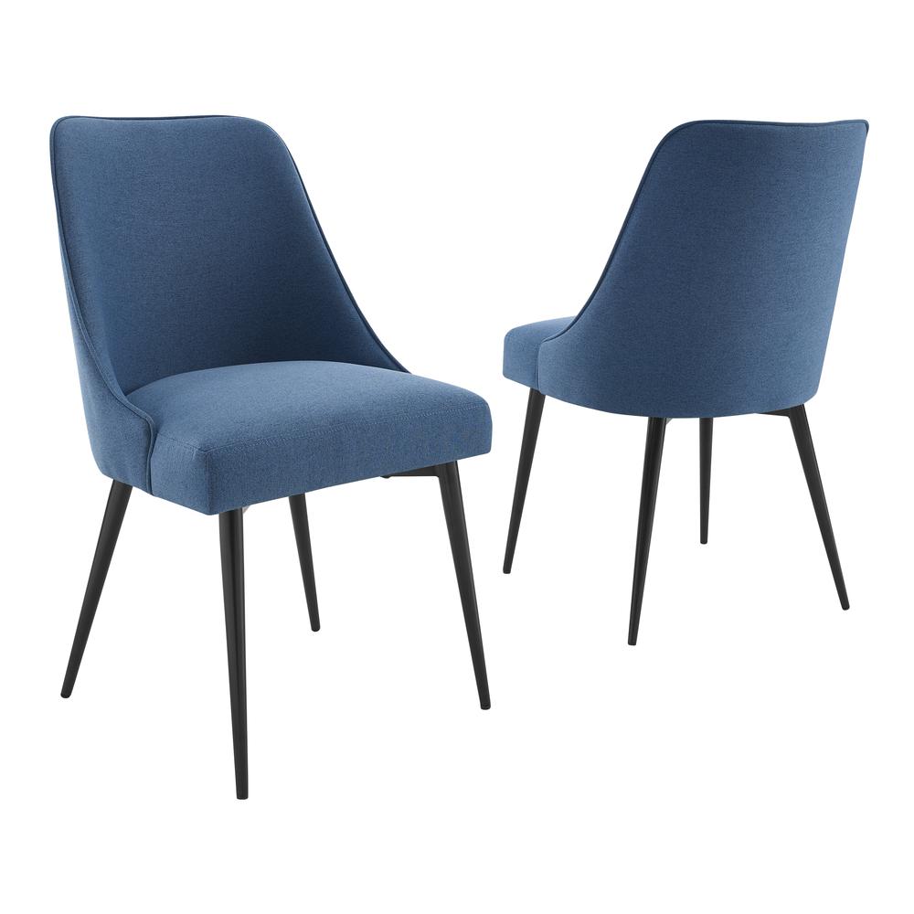 Colfax Side Chair Blue - set of 2. Picture 1