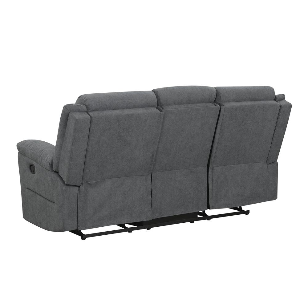 Chenango Manual Motion Sofa - Dark Grey. Picture 7