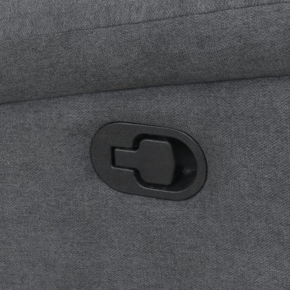 Chenango Manual Motion Sofa - Dark Grey. Picture 10
