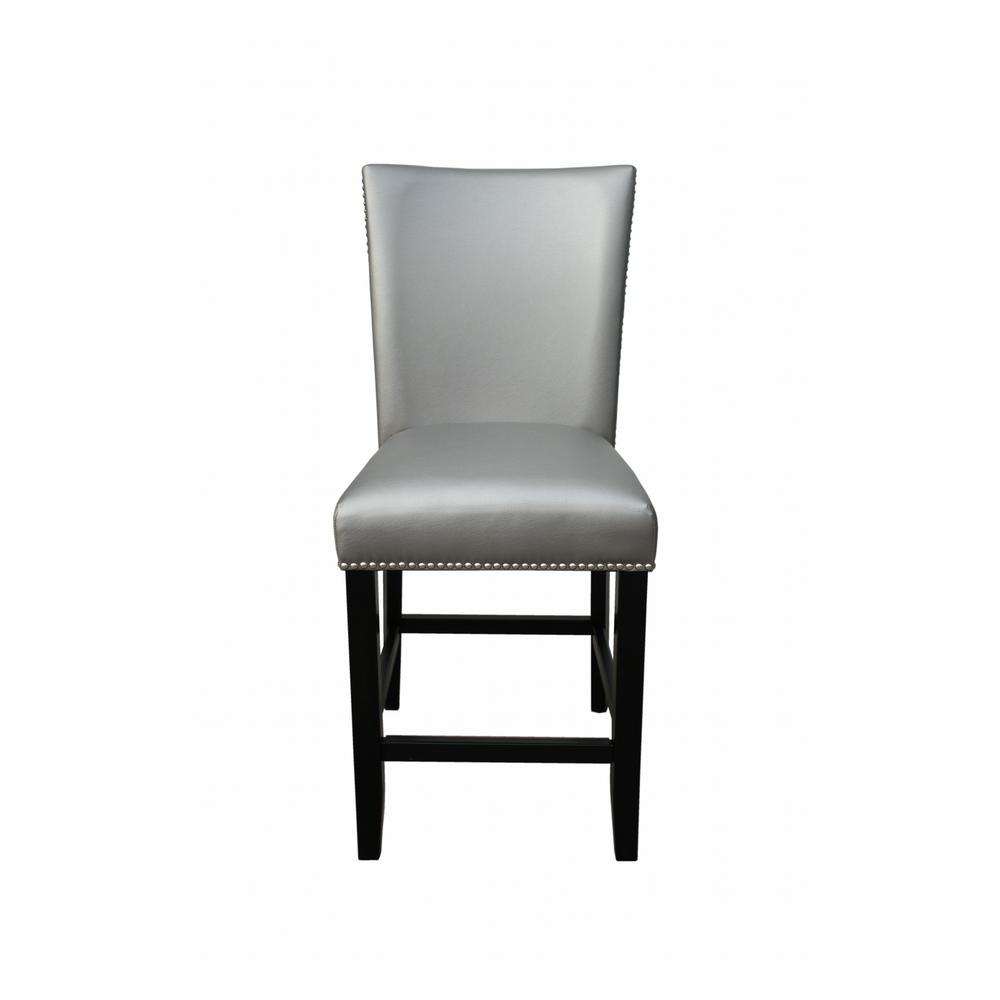 Camila Silver Counter Chair - set of 2. Picture 5