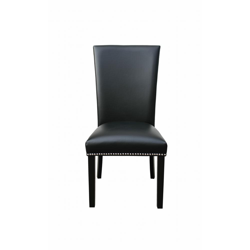 Camila Black Dining Chair - set of 2. Picture 5