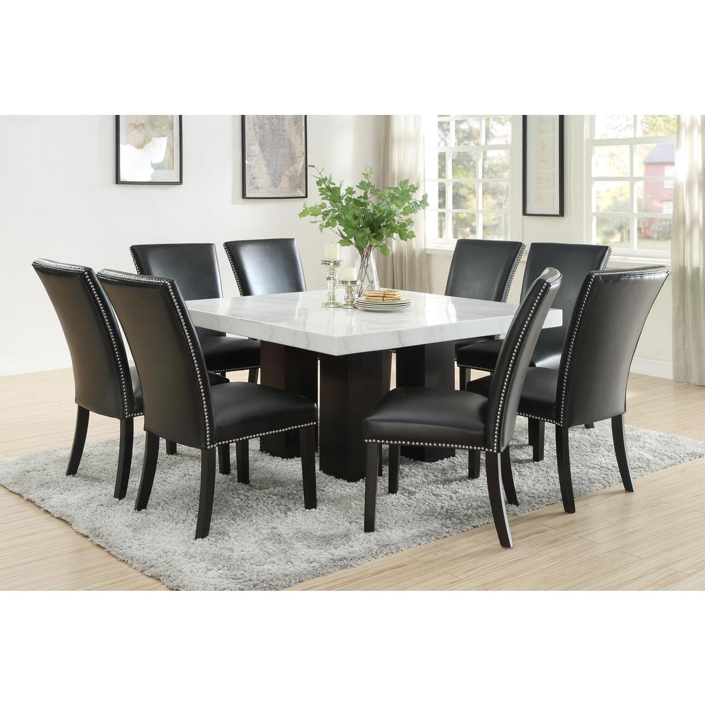 Camila Black Dining Chair - set of 2. Picture 6