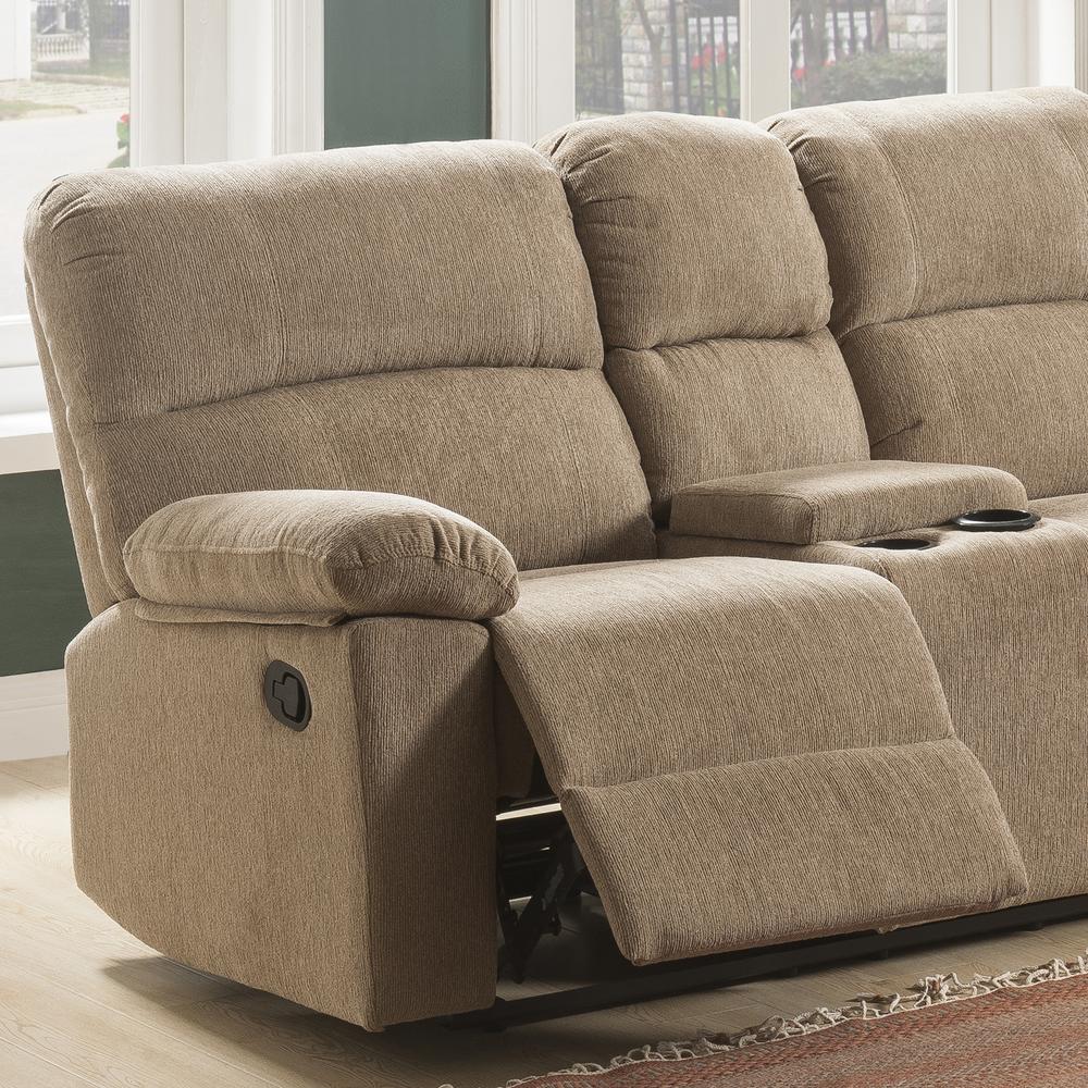 Conan 3PC Reclining Sectional - Latte. Picture 3