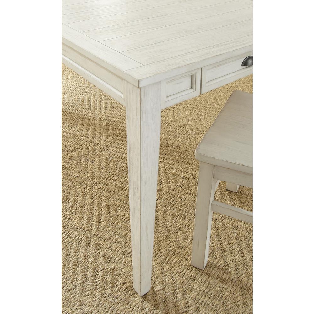 White Dining Table, Finished in Antique White with rub through - heavily distressed. Picture 15