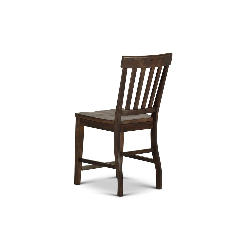 Cayla Counter Chair Dark Oak. Picture 4