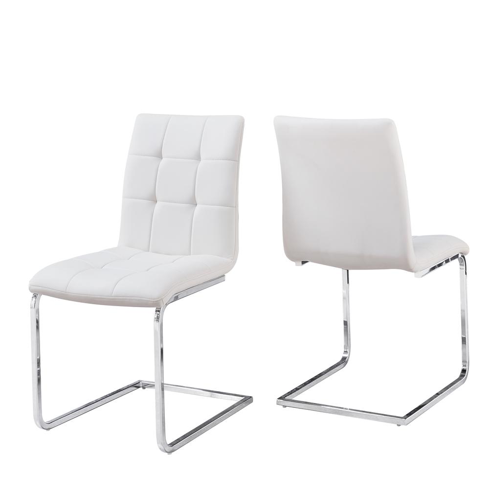 Escondido Side Chair - White set of 2. Picture 1