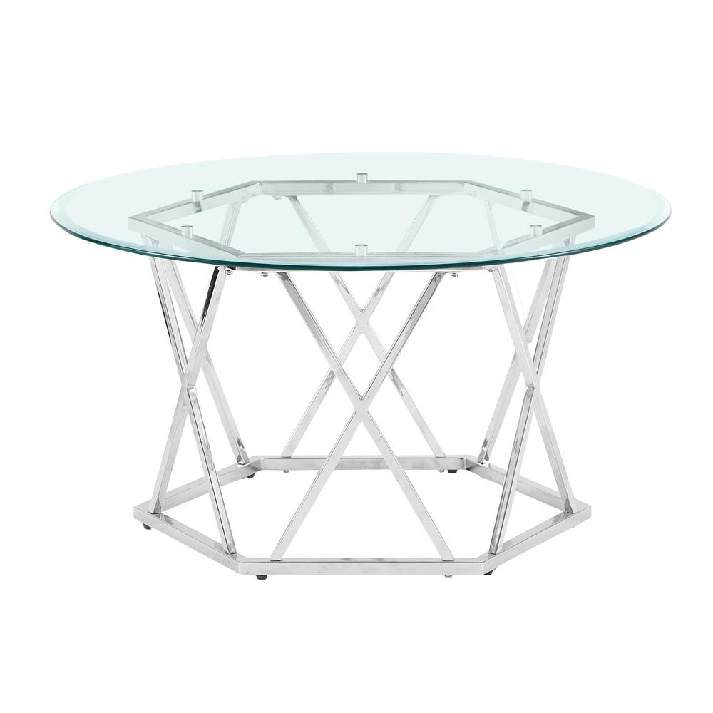 Escondido Round Cocktail Table. Picture 1