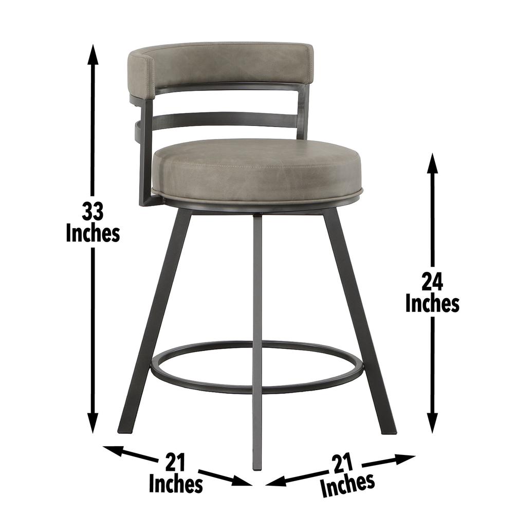 Gene Swivel Counter Stool. Picture 5