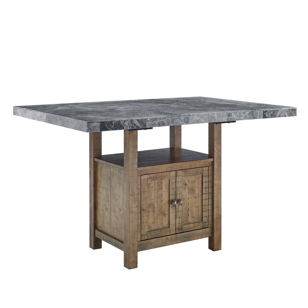 Grayson Gray Marble Counter Table. Picture 2