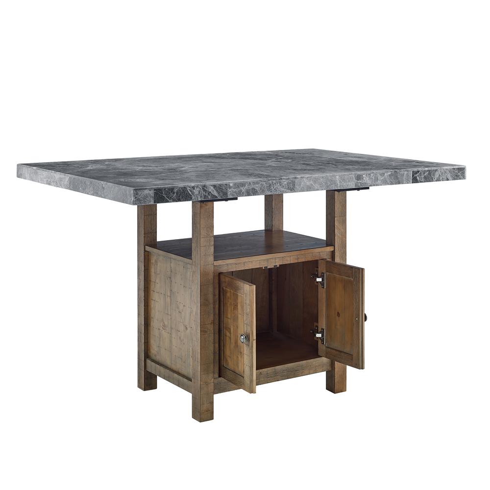 Grayson Gray Marble Counter Table. Picture 5