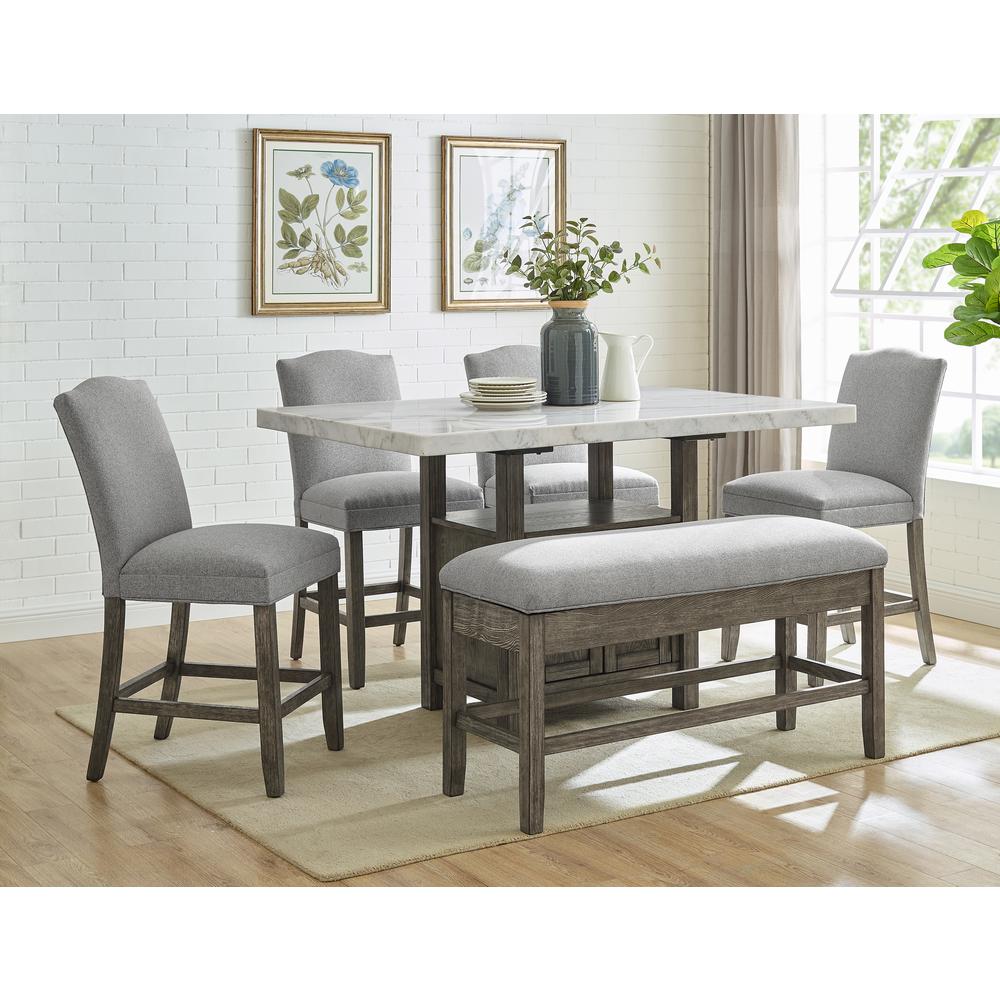 Grayson 5pc Counter Height Dining Set. Picture 3