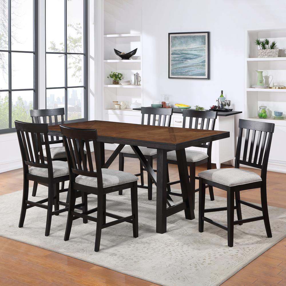 Halle 7-piece Dining Set. Picture 2