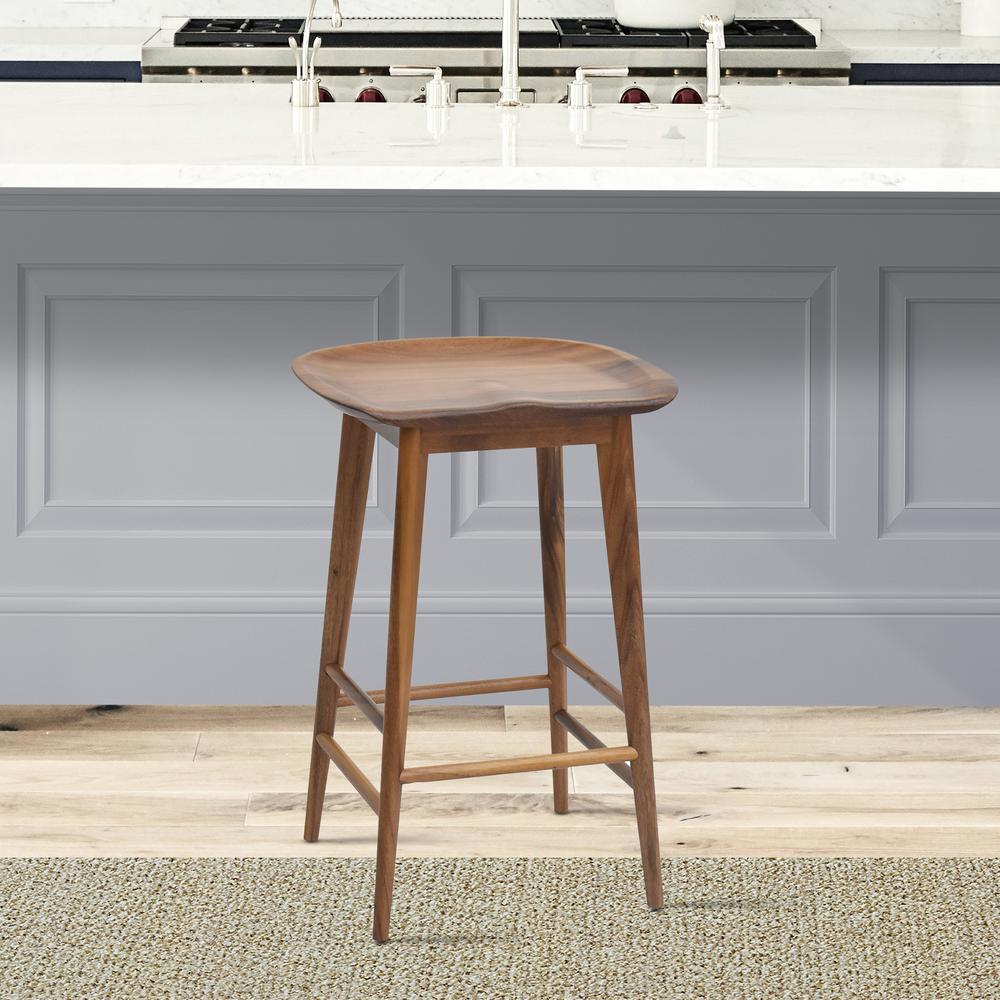 Hilton Counter Stool Natural. Picture 1