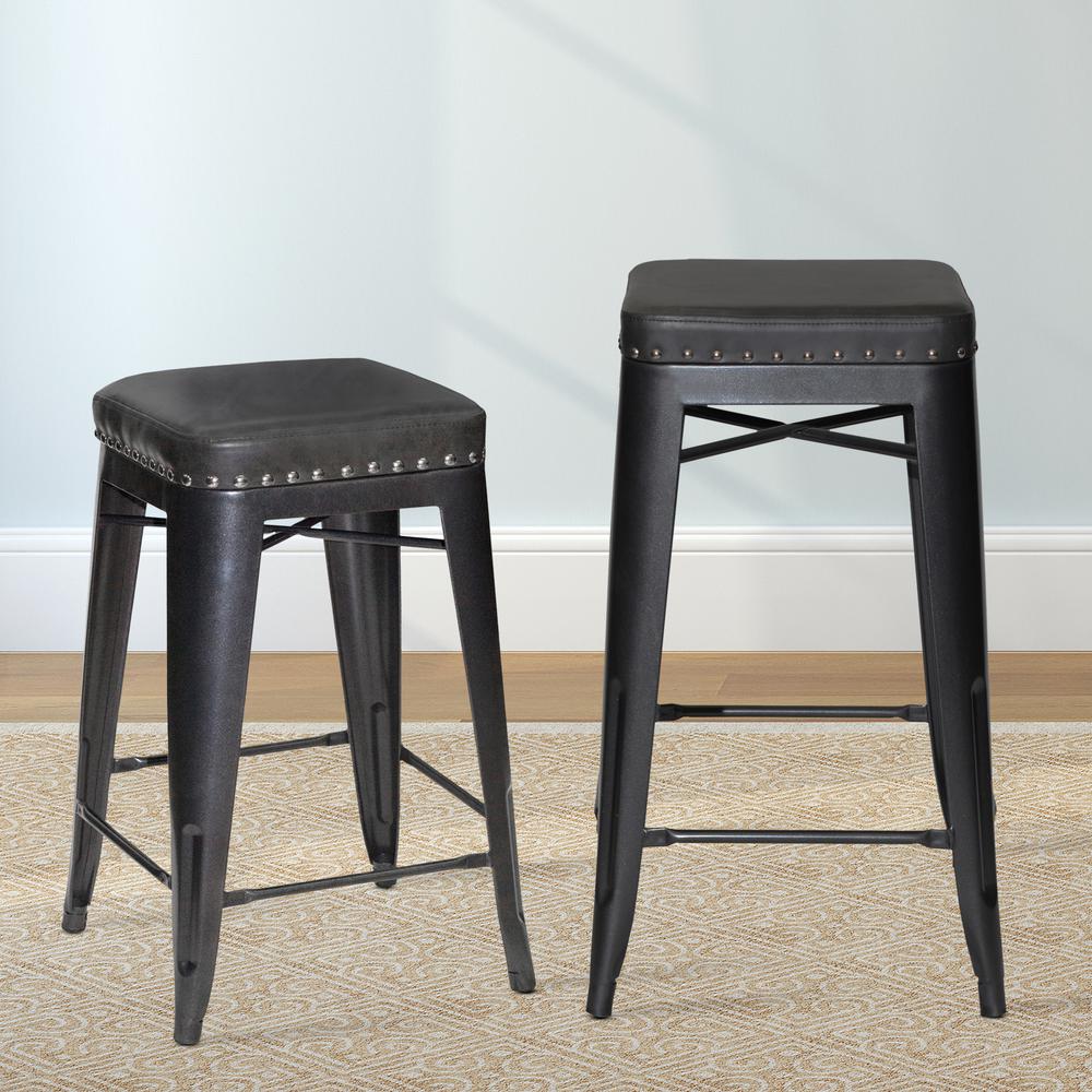 Hank Bar Stool - set of 2. Picture 4