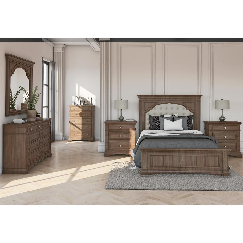 Highland Park King Bed - Driftwood. Picture 5