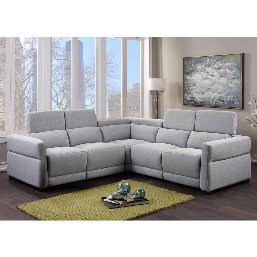 Isla Power Reclining Sectional. Picture 1