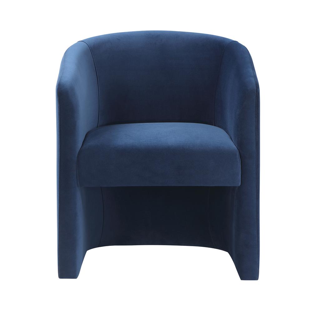 Iris Upholstered Dining/Accent Ch Indigo. Picture 3