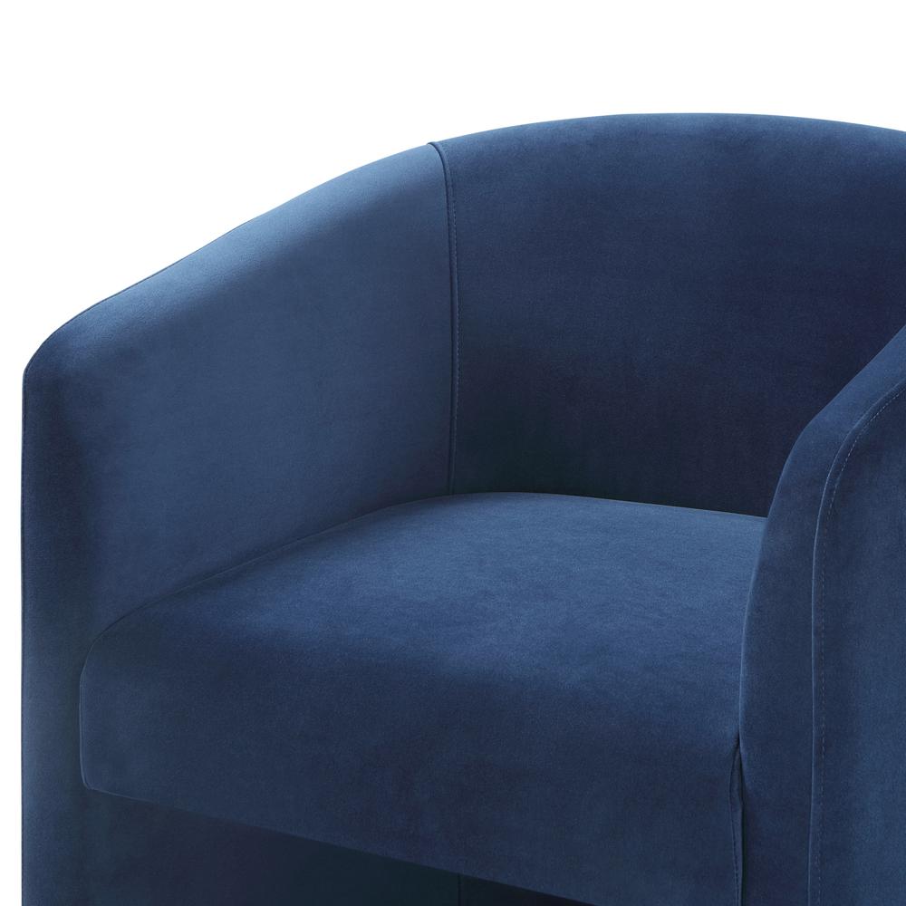 Iris Upholstered Dining/Accent Ch Indigo. Picture 5