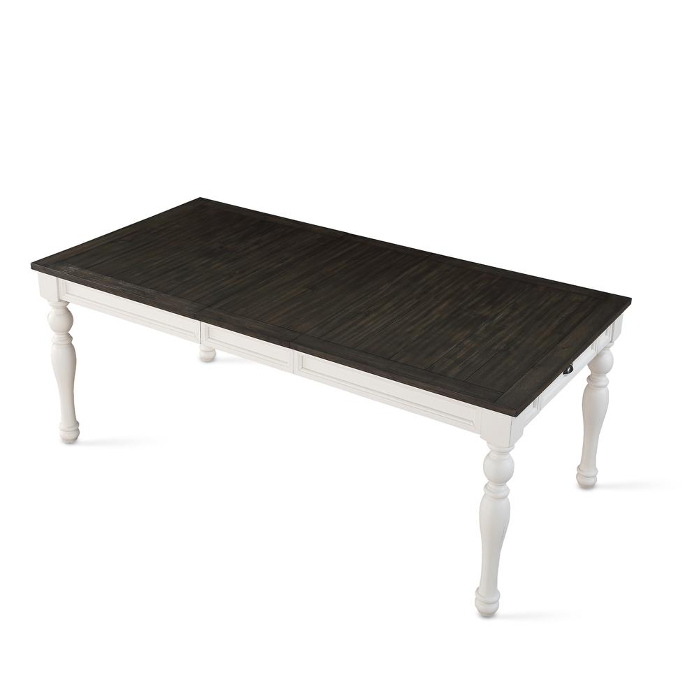 Joanna Two Tone Dining Table. Picture 12