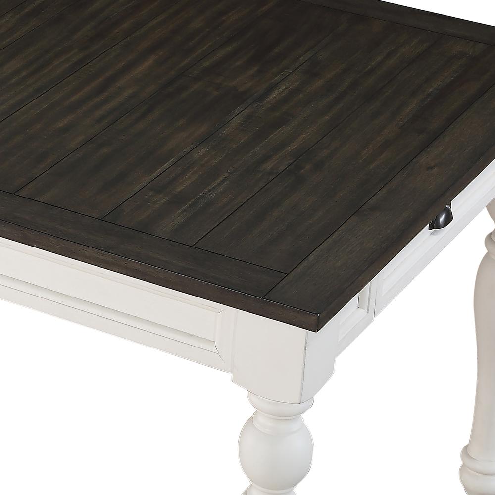 Joanna Two Tone Dining Table. Picture 14