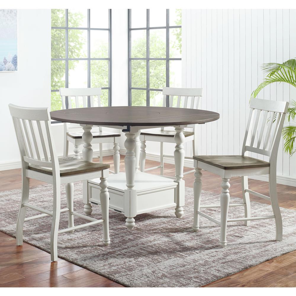 Joanna 5pc Counter Height Dining Set. Picture 1