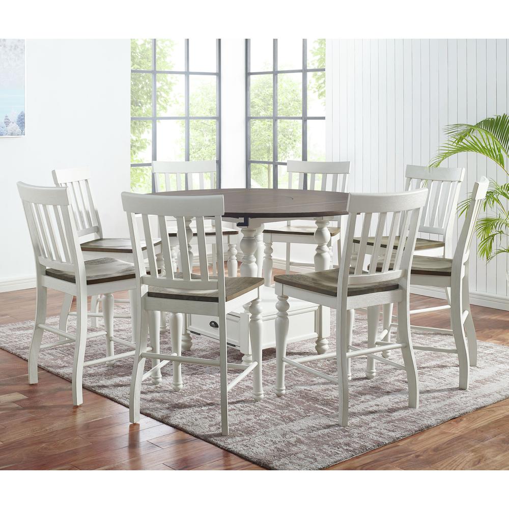 Joanna 5pc Counter Height Dining Set. Picture 7
