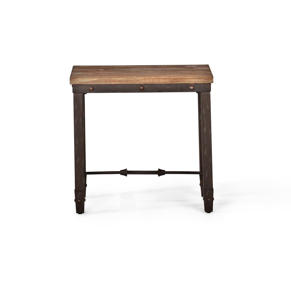 Jersey End Table - Antique tobacco finish. Picture 4