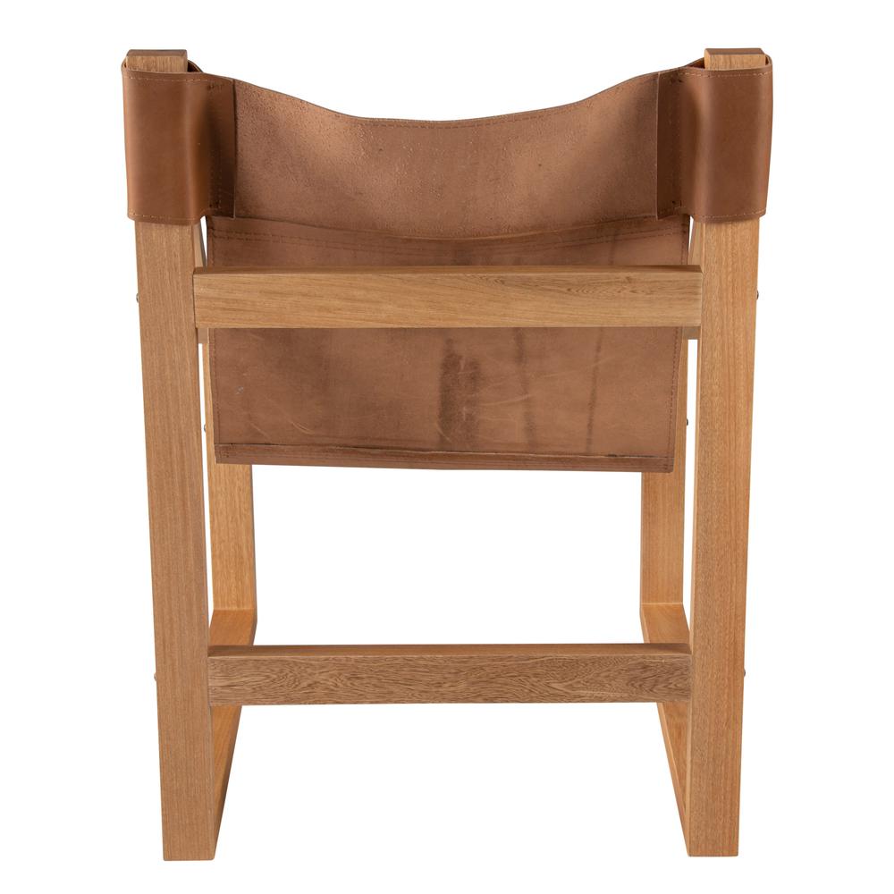 Lima Natural Leather Sling Chair. Picture 7