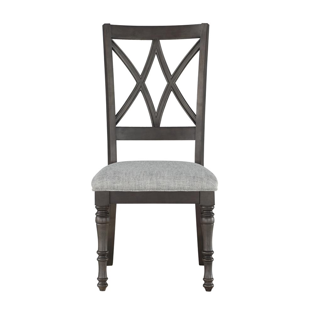 Side Chair - set of 2, Grey brown. Picture 5