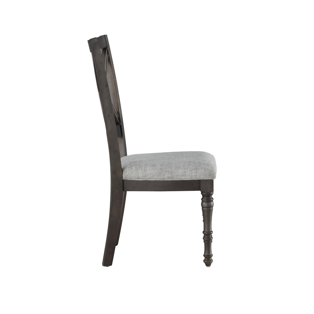 Side Chair - set of 2, Grey brown. Picture 8