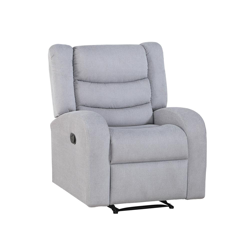 Gray Recliner, Gray. Picture 2