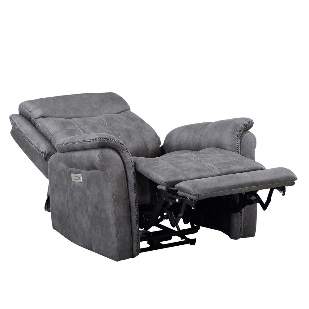 Morrison Power Recliner Stone. Picture 5