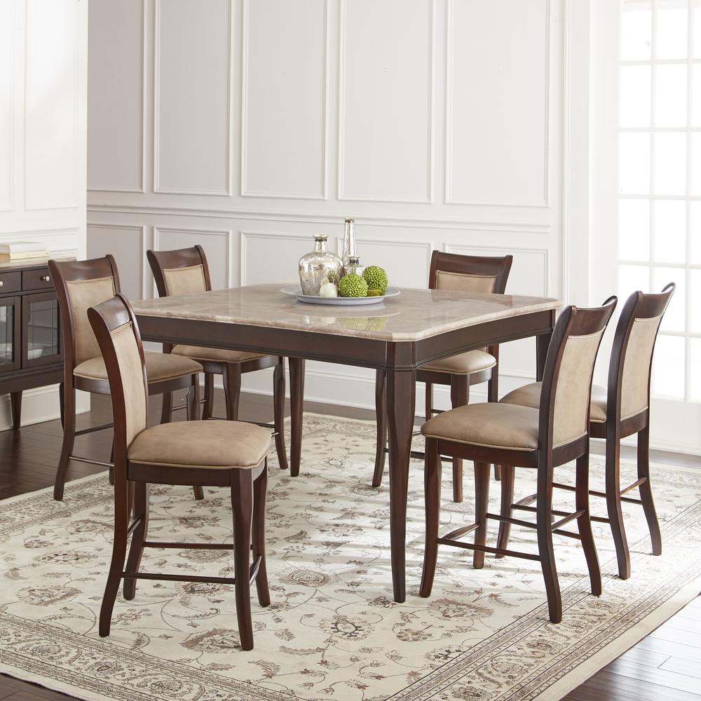 Marseille 7 Pc Counter Height Dining Set. The main picture.