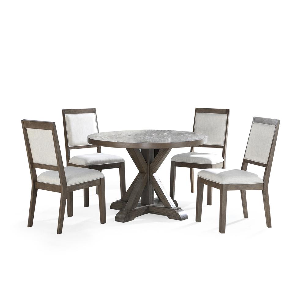 Molly 5pc Dining Set - 48". Picture 2