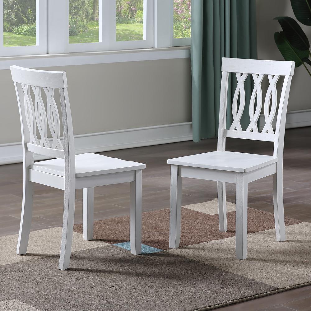 Naples Side Chair, White. Picture 6