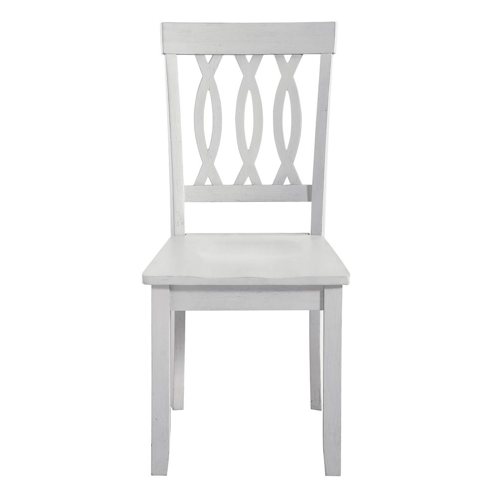 Naples Side Chair, White. Picture 1