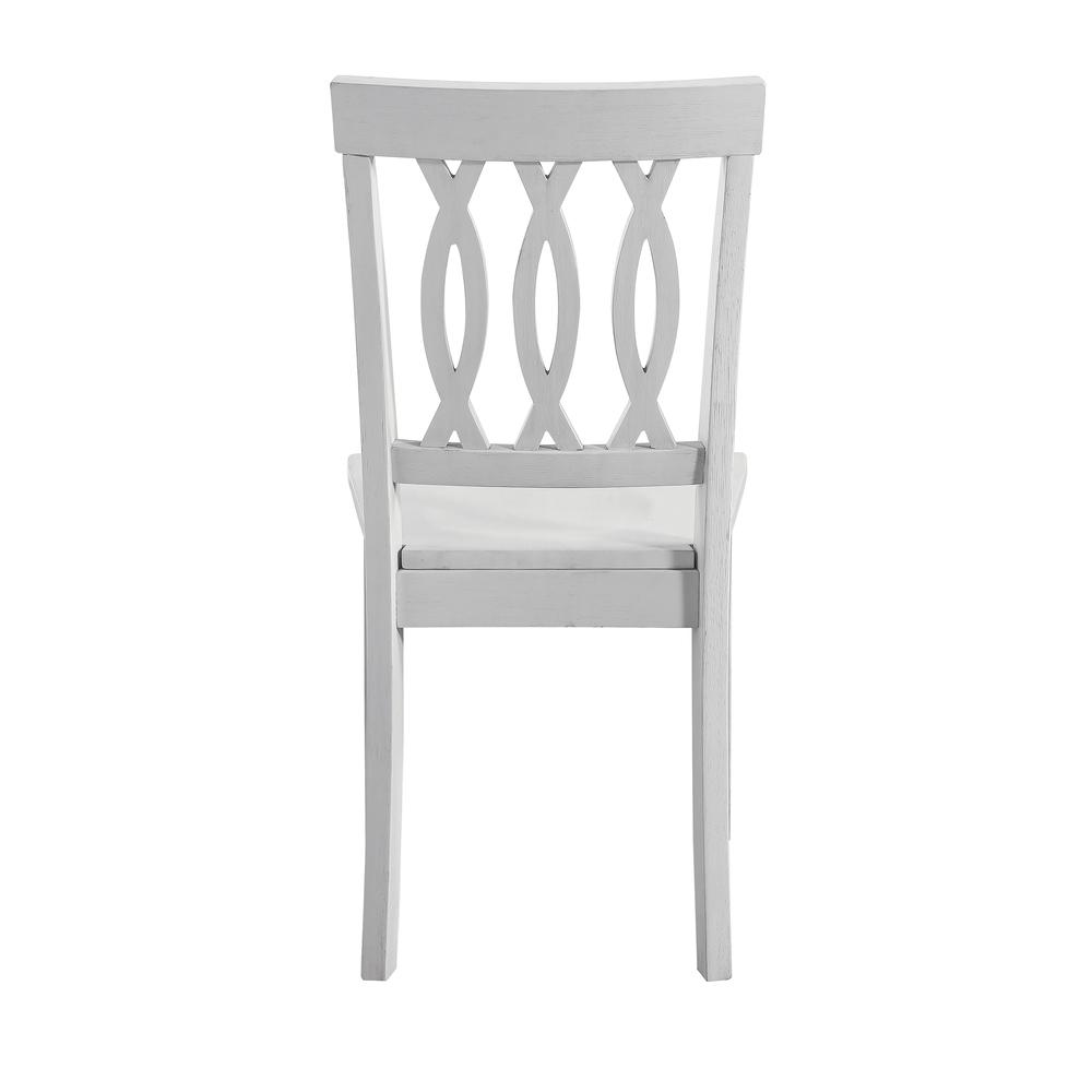 Naples Side Chair, White. Picture 3