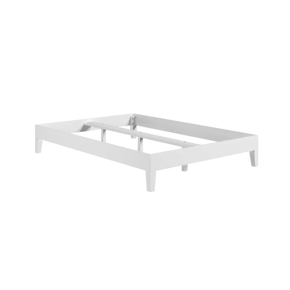 Nix Full Platform Bed White. Picture 1