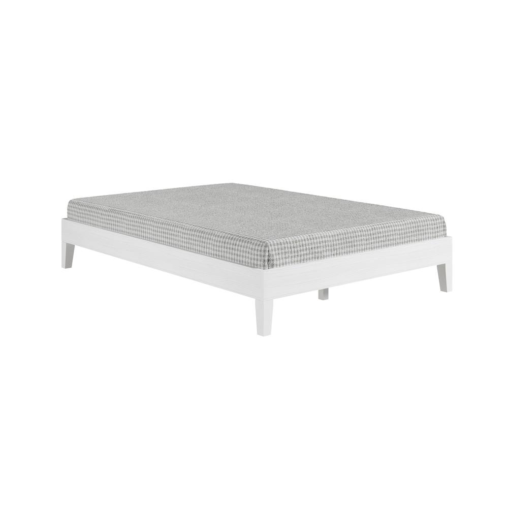Nix Full Platform Bed White. Picture 9