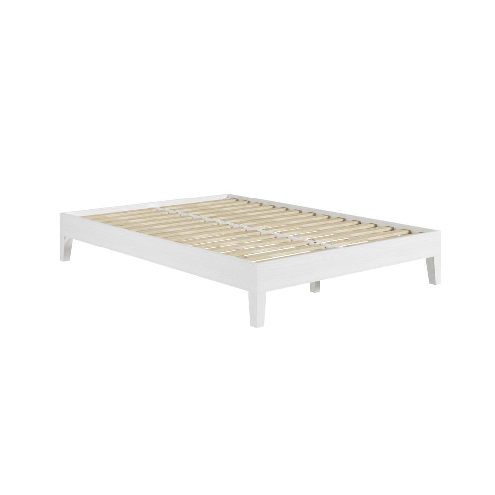 Nix Full Platform Bed White. Picture 11