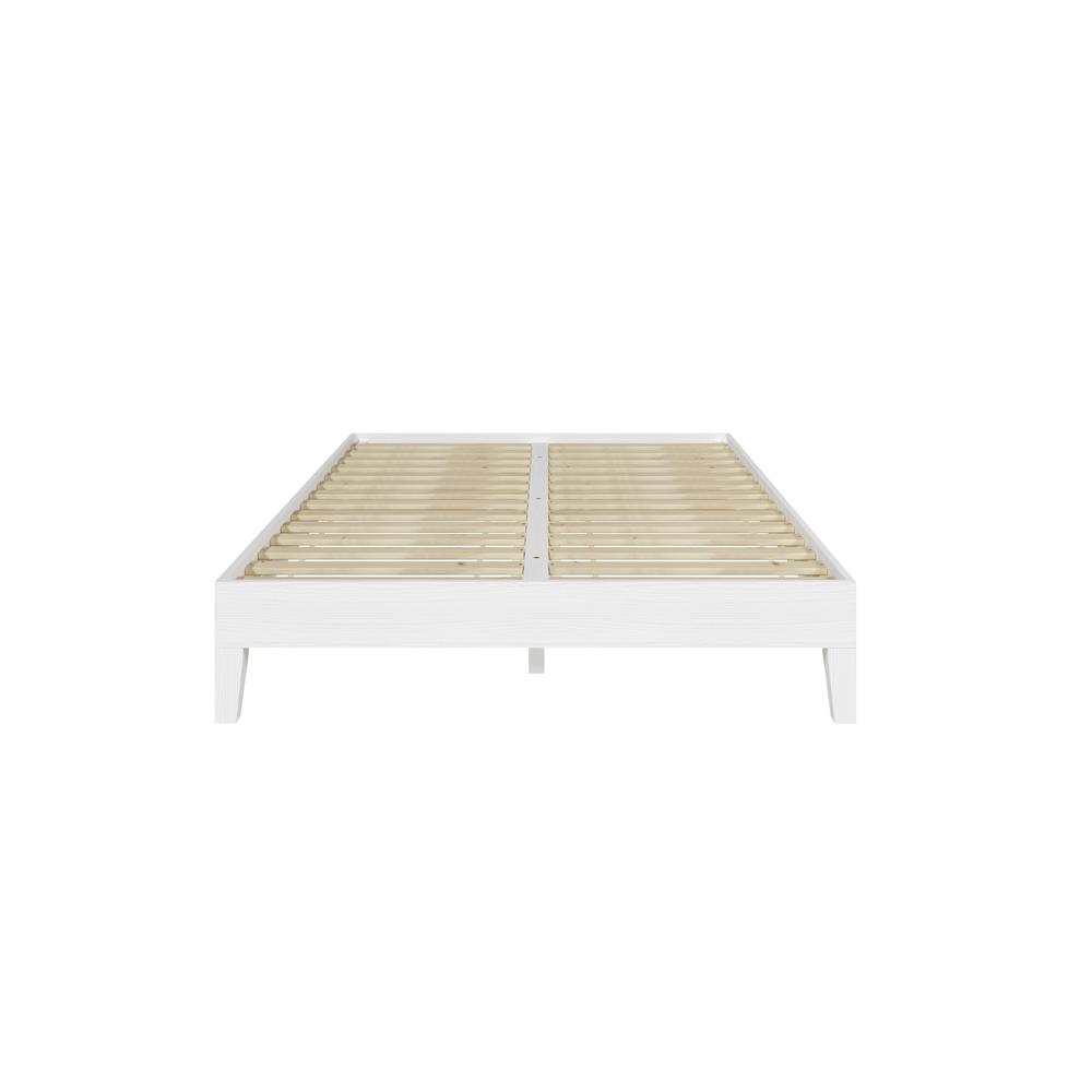 Nix Full Platform Bed White. Picture 13