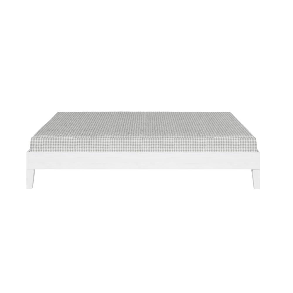 Nix Full Platform Bed White. Picture 14
