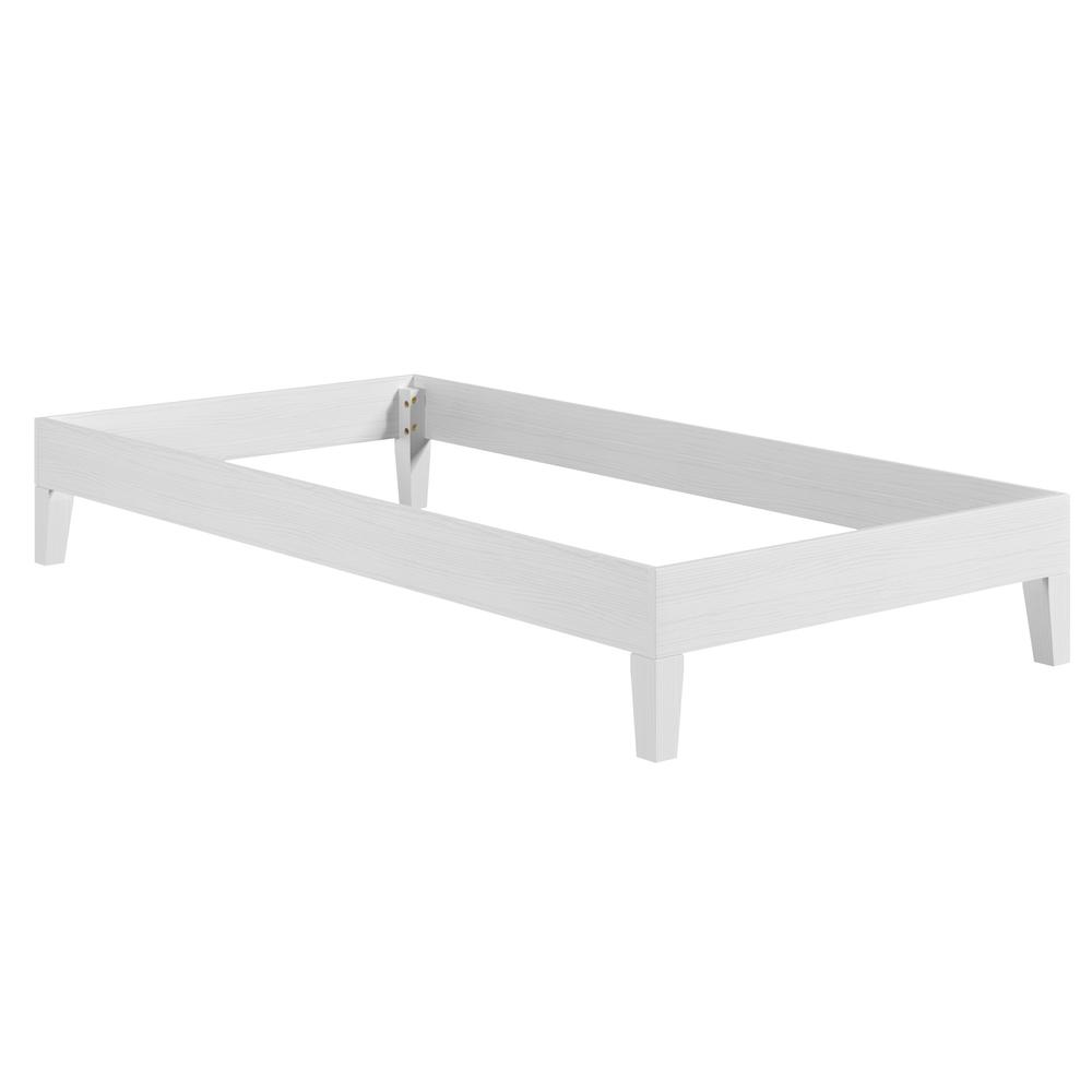 Nix Twin Platform Bed White. Picture 17