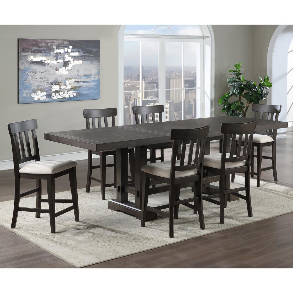 Napa 7pc Counter Height Dining Set. Picture 1