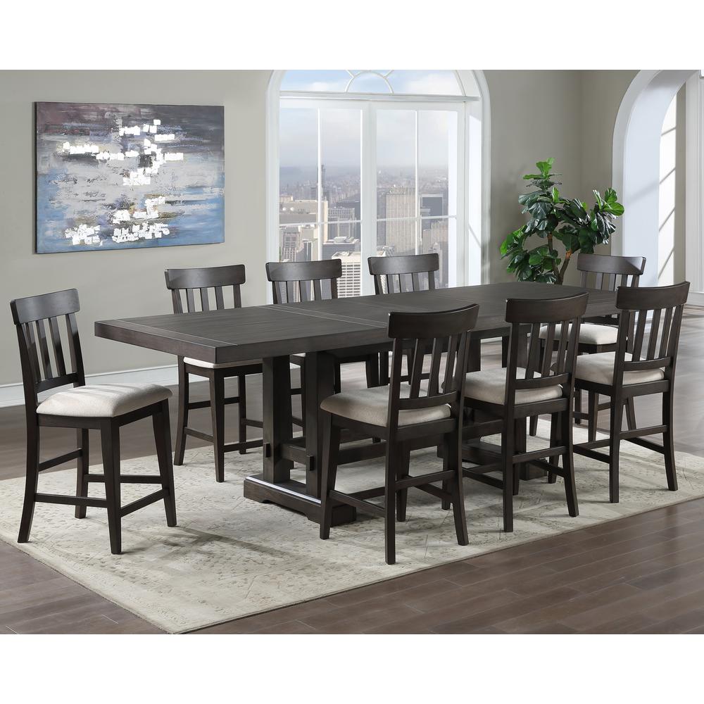 Napa 9pc Counter Height Dining Set. Picture 1