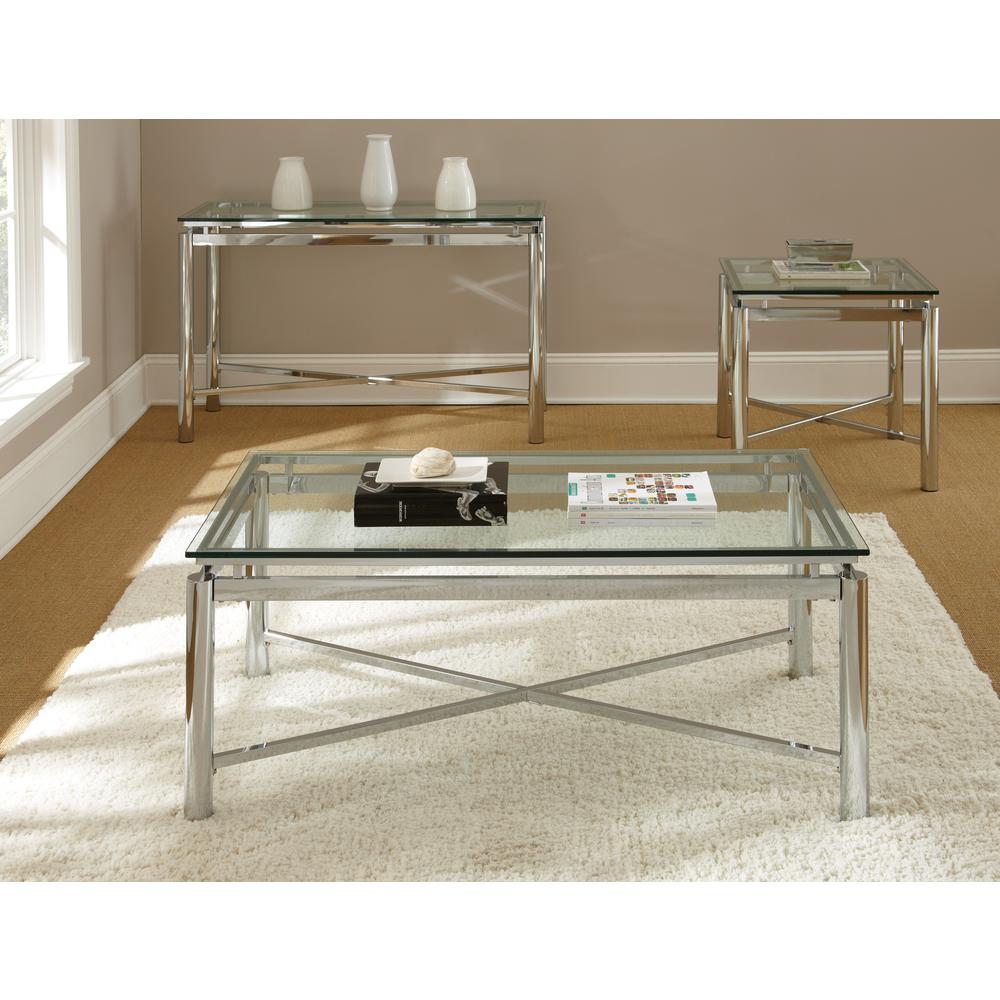 Cocktail Table, Chrome. Picture 2