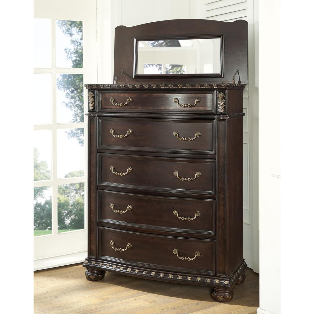 Monte Carlo 5-drawer Lift Top Chest. Picture 2