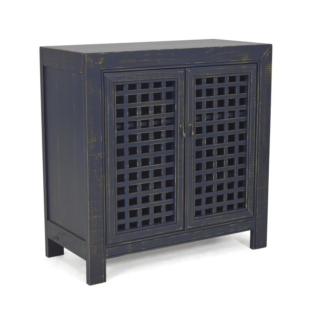 Rio Accent Cabinet Navy. Picture 5