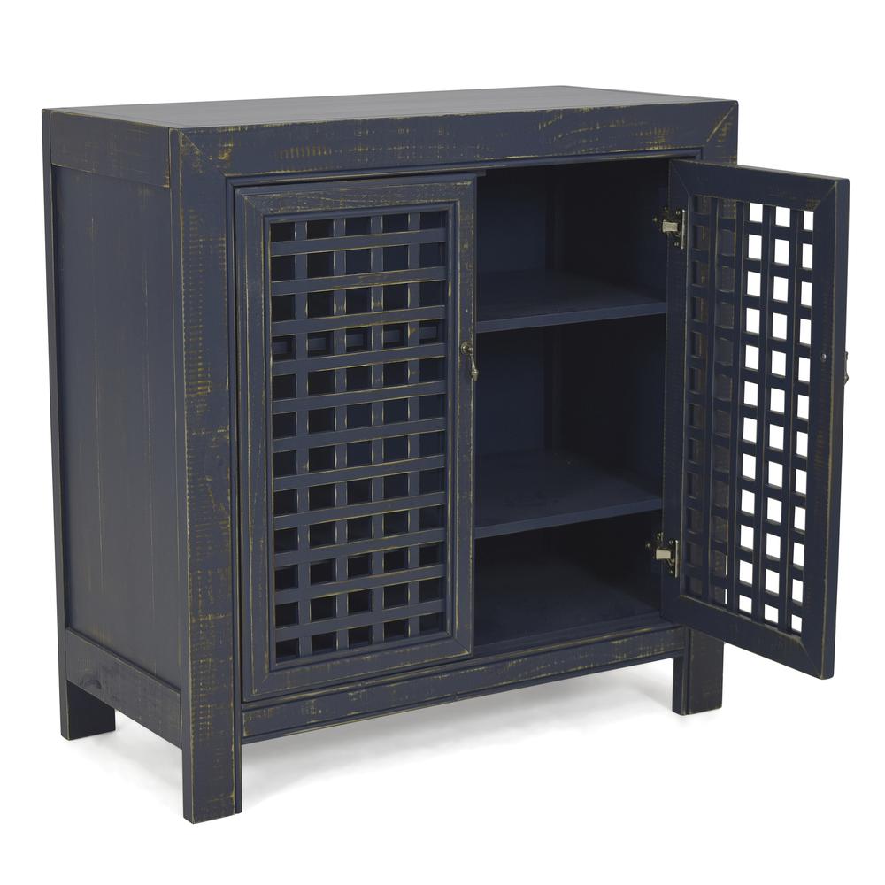 Rio Accent Cabinet Navy. Picture 6