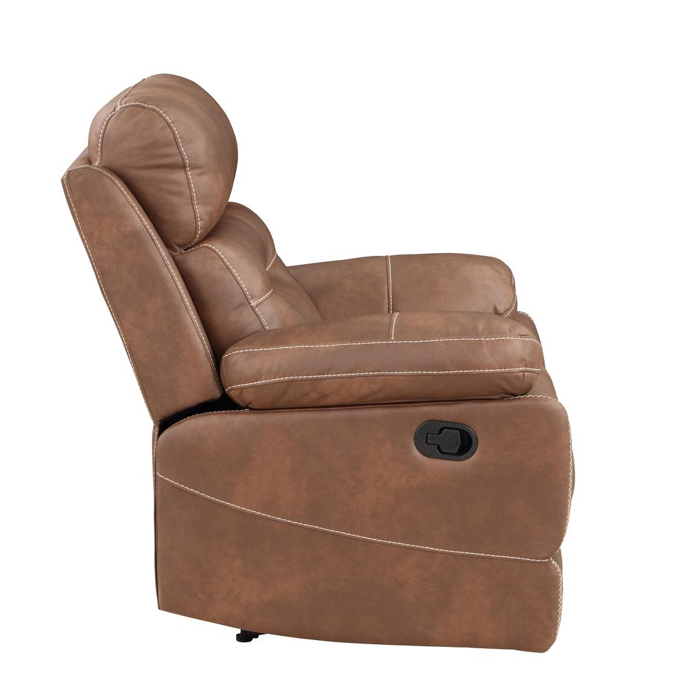 Rudger Manual Recliner Chair Brown. Picture 8